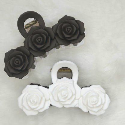 Dual Tone Rose Matte Hair Claw