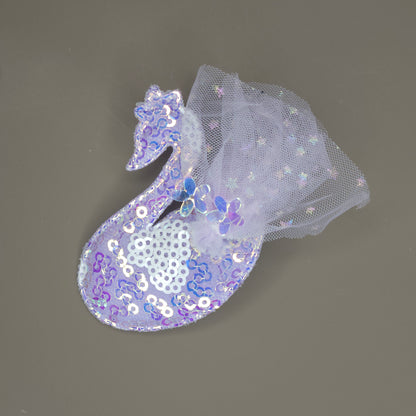 Sparkle Swan Hair Clip