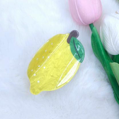 Fruity Flair Glossy Hair Claw