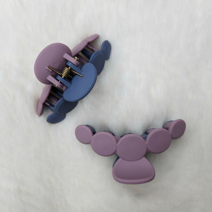 Matte Dual Tone Bubble Hair Claw