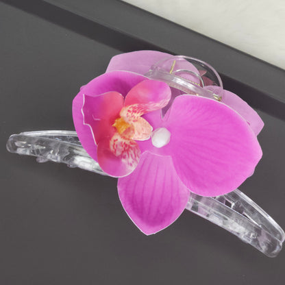 Orchid Bloom Hair Claw