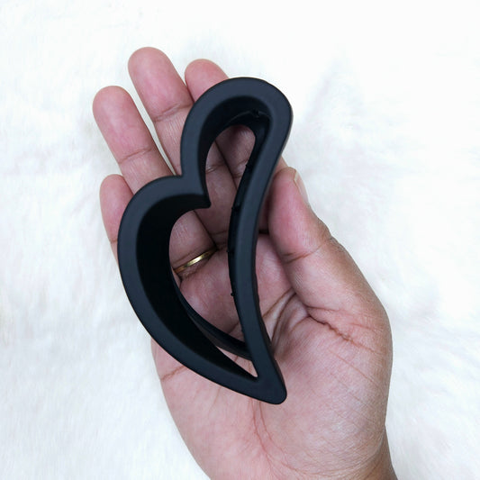 Korean Heart Hair Claw