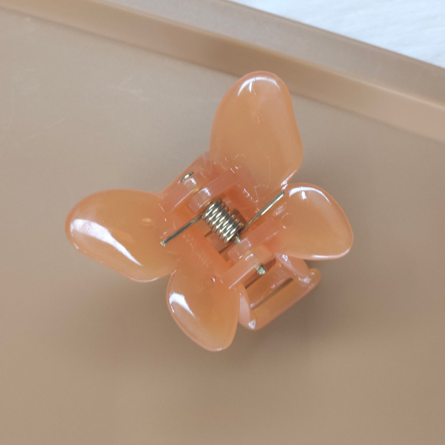 Glossy Butterfly Hair Claw