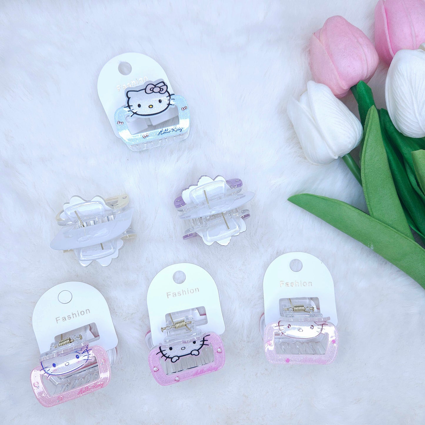 Glitter Pop Kitty Hair Claw